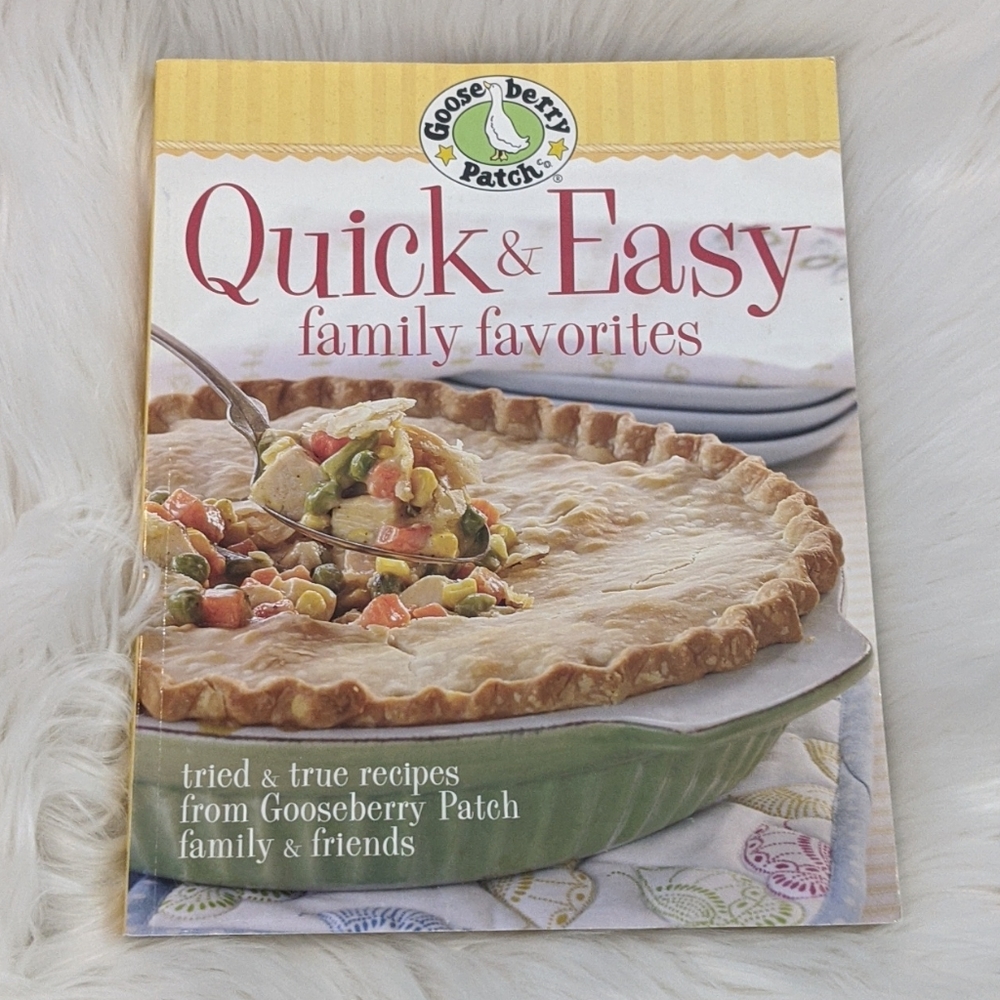 Gooseberry Patch Quick & Easy Recipes Cookbook